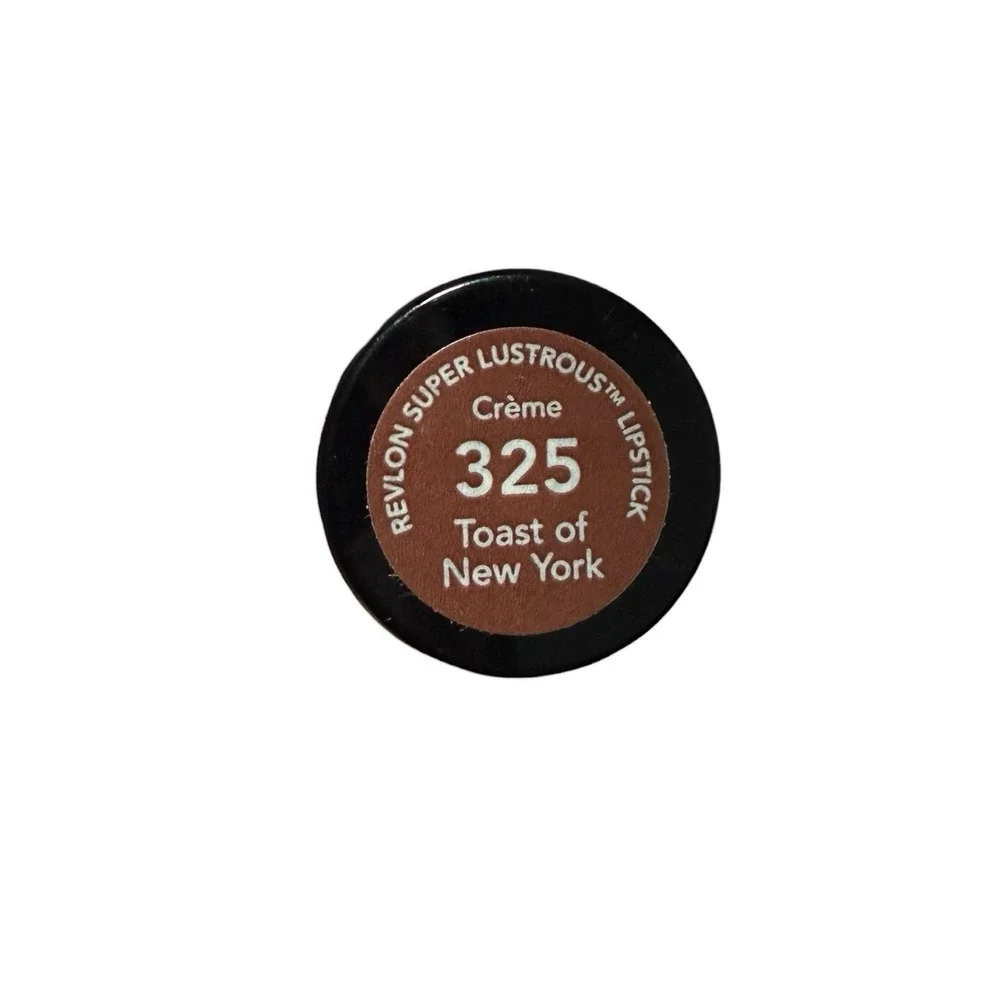 Vintage Revlon Super Lustrous‎ Lipstick 325 Toast of New York HTF